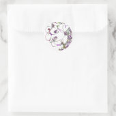 ギリシャ語のドレス(2つの顔) ラウンドシール (バッグ)