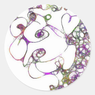 ギリシャ語のドレス(2つの顔) ラウンドシール