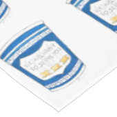 ギリシャ語のブルーディーナーコーヒーカップを提供して幸せ テーブルクロス (アングル)