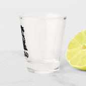 ギリシャ語の凡例 ショットグラス (右)