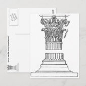 ギリシャ語の列はがき ポストカード (正面/裏面)