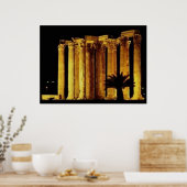 ギリシャ語の列 ポスター (キッチン)