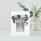 ギリシャ語の列 ポストカード (スタンド正面)