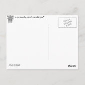 ギリシャ語の列 ポストカード (裏面)