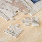 ギリシャ語の歩く伝統的のスケッチ通り ジグソーパズル (側面)