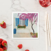 ギリシャ語の窓 スタンダードカクテルナプキン (インサイチュ)