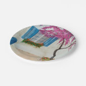 ギリシャ語の窓 ペーパープレート (アングル)