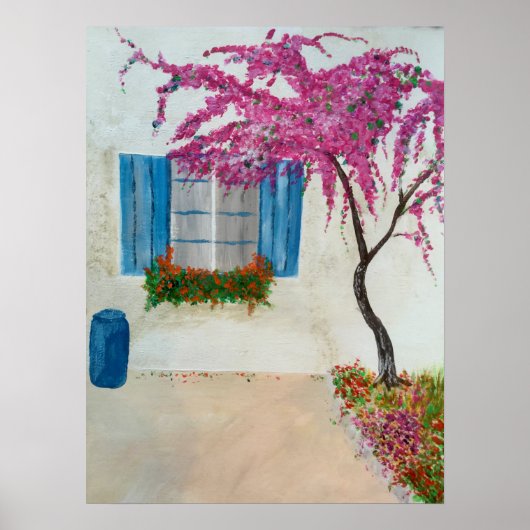 ギリシャ語の窓 ポスター (正面)