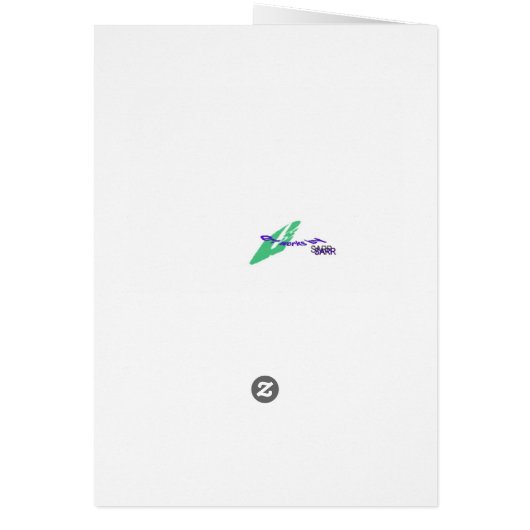 ギリシャ語のSmpathy Greeting Card (裏面)