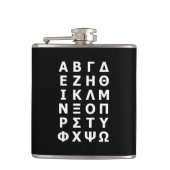 ギリシャ語アルファベットフラスコ フラスク (正面)