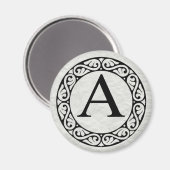 ギリシャ語アルファベット文字アルファ マグネット (正面/裏面)
