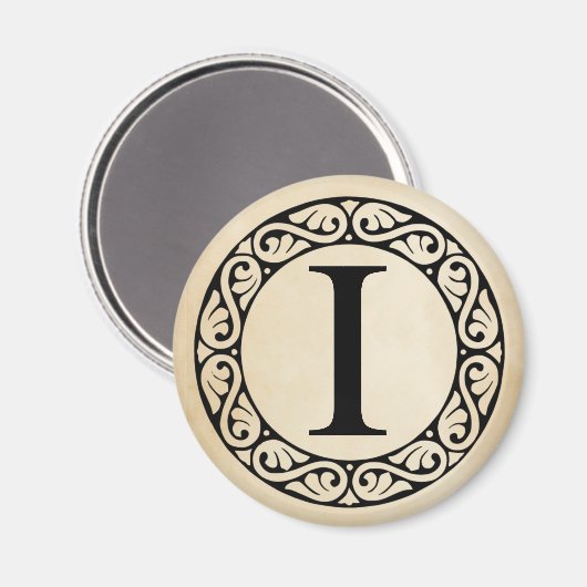 ギリシャ語アルファベット文字イオタ マグネット (正面/裏面)