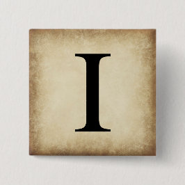 ギリシャ語アルファベット文字イオタ 缶バッジ