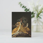 ギリシャ語スルタナ， 1748 ポストカード (スタンド正面)