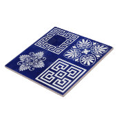 ギリシャ語ミアンダー – ギリシャ語鍵オーナメント タイル (側面)