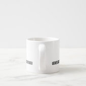 ギリシャ語モノグラム エスプレッソカップ (裏面)