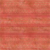 ギリシャ語 – ギリシャ語鍵 – 赤の金ゴールド シール (正面)