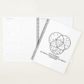 ギリシャ語、ラテン語、キリル言語のベロシアのン図 プランナー手帳 (ディスプレー)