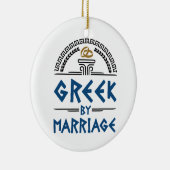 ギリシャ語（婚姻配偶者家族） セラミックオーナメント (右)