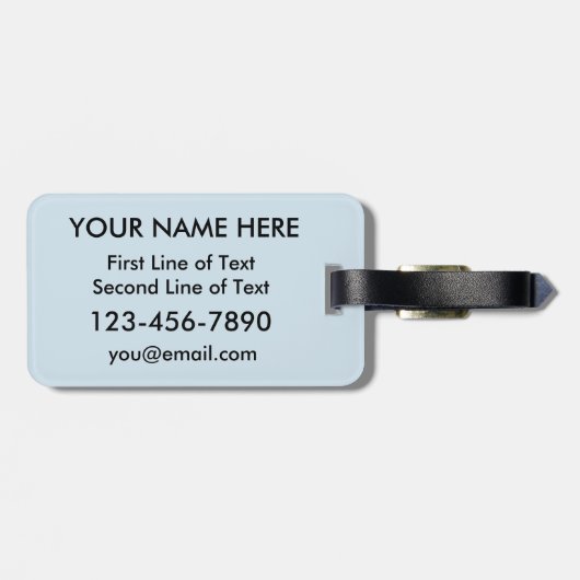 ギリシャ語Atハートラゲッジタグテンプレート,ギリシャ ラゲッジタグ (裏面横)