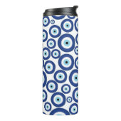 ギリシャ語Mati Mataki - Matiasmaの悪のまなざしパターン#1 タンブラー (回転左)