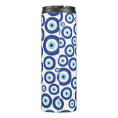 ギリシャ語Mati Mataki - Matiasmaの悪のまなざしパターン#1 タンブラー (裏面)