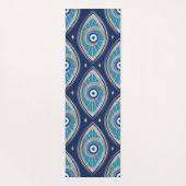 ギリシャ語Mati Mataki - Matiasmaの悪のまなざしパターン#4 ヨガマット (裏面)