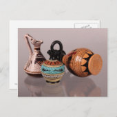 ギリシャ語Vasesはがき2 ポストカード (正面/裏面)