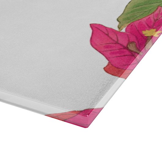 ギリシャ語Yiayiaギリシャ語おばあちゃんブーゲンビリア カッティングボード (角)