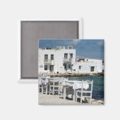 ギリシャ諸島パロス磁石 マグネット (正面/裏面)