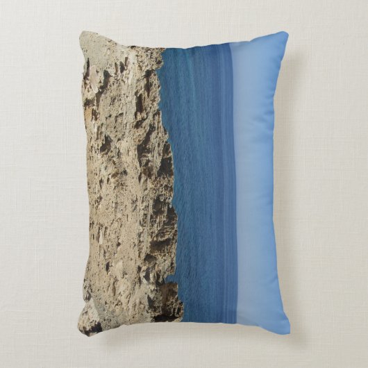 ギリシャ諸島横地中海の景 アクセントクッション (正面(垂直))