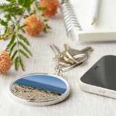 ギリシャ諸島横地中海の景 キーホルダー (側面)