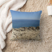 ギリシャ諸島横地中海の景 クッション (ブランケット)