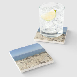 ギリシャ諸島横地中海の景 ストーンコースター