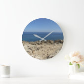 ギリシャ諸島横地中海の景 ラージ壁時計 (ホーム)