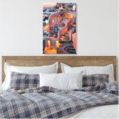 ギリシャ諸島 キャンバスプリント (インサイチュ (寝室))