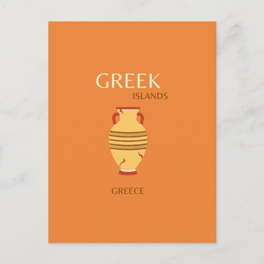 ギリシャ諸島,ギリシャ,旅行,オ名門私立校風のレンジ シーズンポストカード (正面)