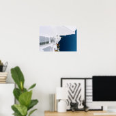 ギリシャ諸島 – サントリーニのポスター ポスター (ホームオフィス)