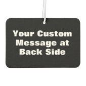 ギリシャ警告の気質 カーエアーフレッシュナー (裏面)