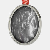 ギリシャ貨幣 メタルオーナメント (左)