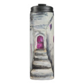 ギリシャ通りホリデーストーントラベル タンブラー (正面)