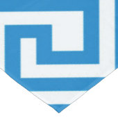 ギリシャ鍵オーナメント-サントリーニ-ロンバス テーブルクロス (アングル)