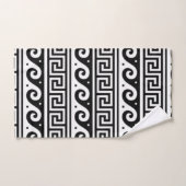 ギリシャ鍵ゲストタオルセット バスタオルセット (ハンドタオル)