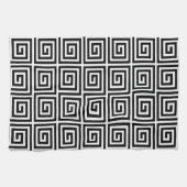 ギリシャ鍵パターンキッチンタオル キッチンタオル (横)