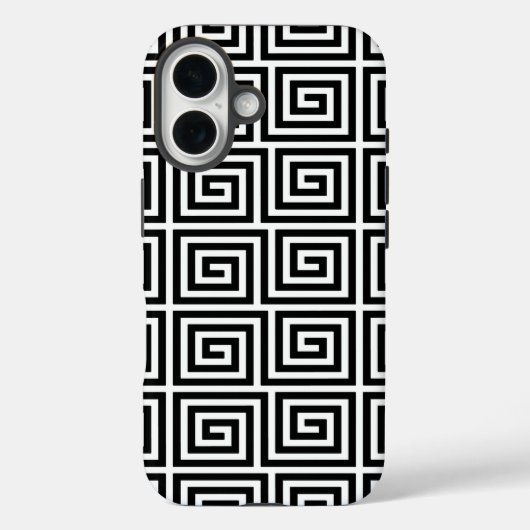 ギリシャ鍵パターン Case-Mate iPhoneケース (裏面)