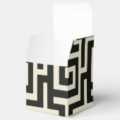 ギリシャ鍵ブラック フェイバーボックス (オープン)