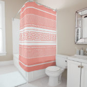 ギリシャ鍵モチーフ シャワーカーテン (インサイチュ)