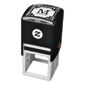 ギリシャ鍵紋のイニシャルネームモノグラム セルフインキングスタンプ (商品)