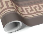 ギリシャ鍵縁ど ラッピングペーパー (ロールコーナー)