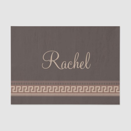 ギリシャ鍵縁ど 薄葉紙 (正面)